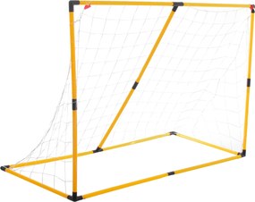 KIK Tréningová futbalová bránka s podložkou, loptou a pumpou, 156 cm