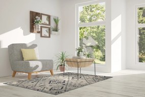 Alfa Carpets, TRHÁK: Kusový koberec Harmónia grey, 80x150, šedá, obývacia izba