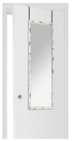 5five - Závesné zrkadlo na dvere MATCHING 94x34 cm mramorový dekor