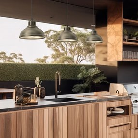 Luster na lanku SVEN 1xE27/15W/230V mosadz