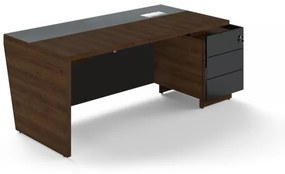 Stôl Trevix 200,5 x 90 cm + pravý kontajner