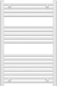 Novaservis - Rebríkový radiátor do kúpeľne 478 W / 230 V, 90 x 60 cm, biely, rovný