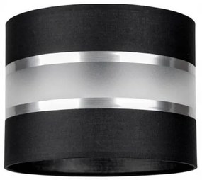 Luster na lanku CORAL 3xE27/60W/230V čierna