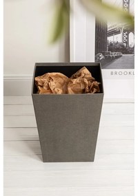 Sivý odpadkový kôš Sofia Canvas Paper Laminate – Bigso