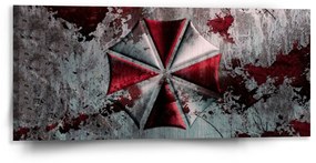 Sablio Obraz Resident Evil Umbrella Corporation Steel - 110x50 cm