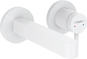 Hansgrohe Finoris, umývadlová batéria pod omietku 180, 2-otvorová inštalácia, EcoSmart, matná biela, HAN-76051700