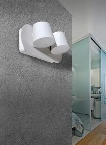 LED nástenné svietidlo Ramona 2 biele