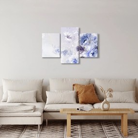 Obraz - Kvety, textúrovaná maľba (90x60 cm)