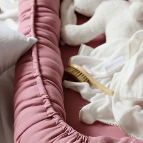 Bambusová zavinovačka s čipkou vanilka 80x100 cm