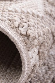 Koberec LENA E100A svetlohnedý / béžový