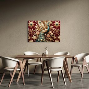 Obraz – Elegantný páv (90x60 cm)