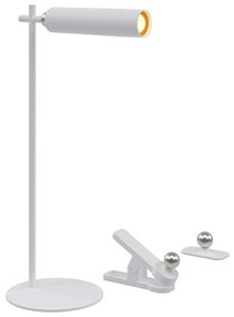 LED Stmievateľná magnetická stolná lampa LED/3W/5V 4000K 1500 mAh biela