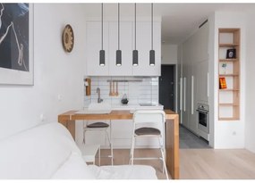 Globo 57911-4HG - Luster na lanku ROBBY 4xGU10/35W/230V šedá/hnedá