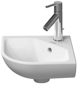 Duravit ME by Starck - Rohové umývadielko 435x380 mm, biela 0722430000