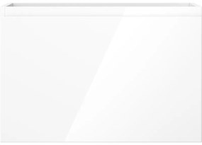 Mexen Orio, kúpeľňová skrinka 70 cm, 1 zásuvka, biela lesklá, 91A10-07047-1-BF00