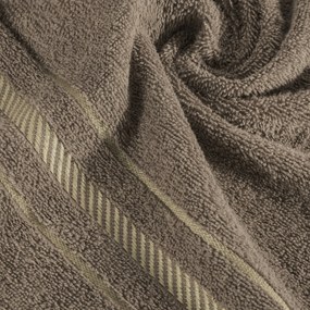 BAVLNENÝ UTERÁK KORAL 30X50 CM HNEDÁ