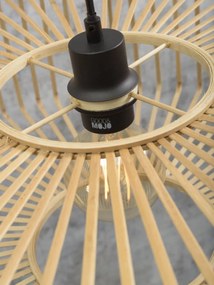 Nástenná lampa bromo s prírodná MUZZA