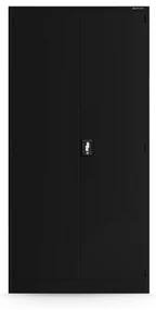 Skriňa na náradie DAREK, 920 x 1850 x 500 mm, All Black: čierna