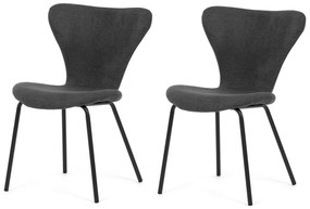 Sada jedálenských stoličiek CT-S8010 GREY2, 2 ks