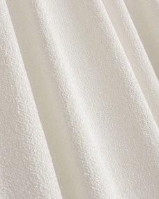 Záves so systémom FLEX (dvojité spony flex) farba produktu biela látka zapletaná