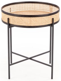 Ratanový konferenčný stolík LANIPA 50x55 cm