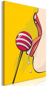 Artgeist Obraz - Sweet Lollipop (1 Part) Vertical Veľkosť: 40x60, Verzia: Na talianskom plátne