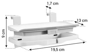 Tescoma Závesný držiak vrecka na odpadky FlexiSPACE