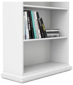 Biela knižnica 96x201 cm Paris – Tvilum