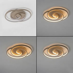 BRILAGI - LED stmievateľné stropné svietidlo VELO LED/70W/230V 38x47,8 cm béžové + DO