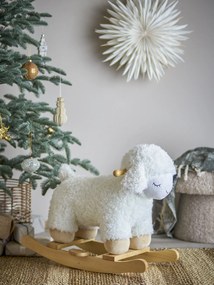 Bloomingville hojdacia hračka ovečka biela