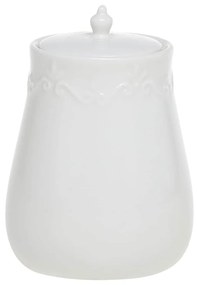 Chic Antique Porcelánová dóza s čipkou Provence lace 8,5 x 13 cm 320 ml