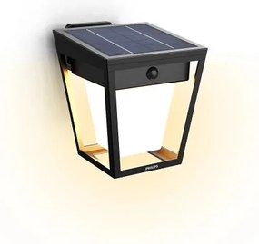 Philips-LED Solárne nástenné svietidlo so senzorom NISSA LED/1,8W/3,7V 3000K IP44