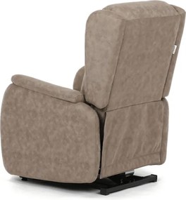Polohovacie kreslo béžové, elektrické TV-L8902 LAN3