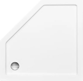 Besco Päťuholníková sprchová akrylátová vanička BERGO P 90x90 SlimLine BESCO-Rozmery: 89,5x89,5