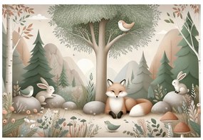 Tapeta lesná rozprávka s líškou