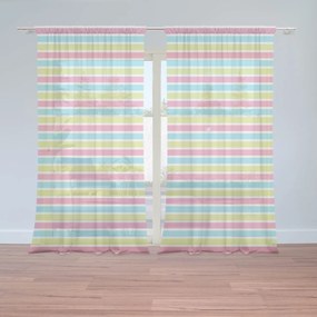 Sablio Záclony Prúžky: 2ks 150x250cm