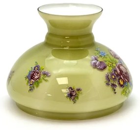 Petrolejová lampa JASMÍNA 50 cm lesná zelená