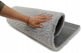 Dekorstudio Kožušinový koberec OSLO - sivý Rozmer koberca: 160x230cm