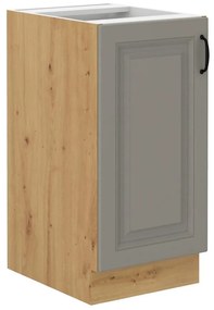 Kuchynská skrinka Stilo claygrey/artisan 40d 1f bb