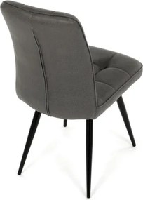 Jedálenská stolička sivá DCL-D1250 GREY3