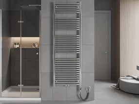 Mexen Hades, elektrické vykurovacie teleso 1800 x 600 mm, 900 W, chrómová, W104-1800-600-2900-01