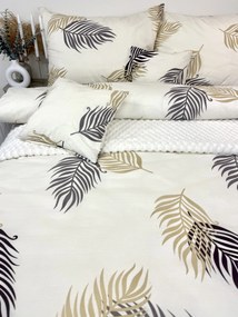 Bavlnené obliečky Natural 200x220 / 2x 70x90 cm – 100 % bavlna, zips