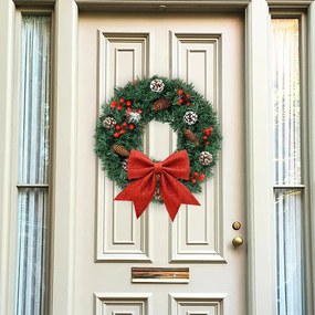 Vianočný veniec na dvere 60 cm