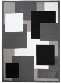 Kusový koberec PP Bond tmavo sivý 130x190cm