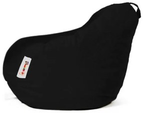 Sedací vak 60x60 cm čierna