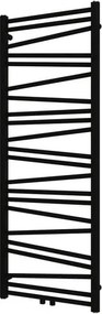 Radiátor kombinovaný SAT Lilon 133,5x50 cm čierna matná SATRALI1335500SBL