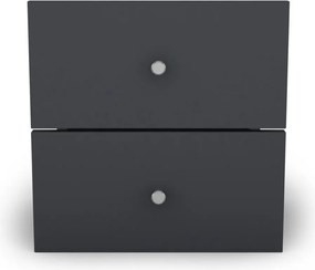 Súprava zásuviek (2 ks) Jerry, grafit