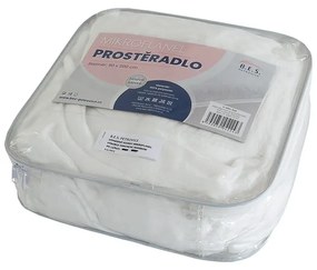 Biela plachta z mikroflanelu 180x200 cm Exclusive – B.E.S.