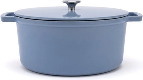 Elmich Smaltovaný liatinový hrniec Ember 28 cm modrý