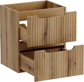 Závěsná skříňka pod umyvadlo Nova 82-50-40-2S dub coast evoke